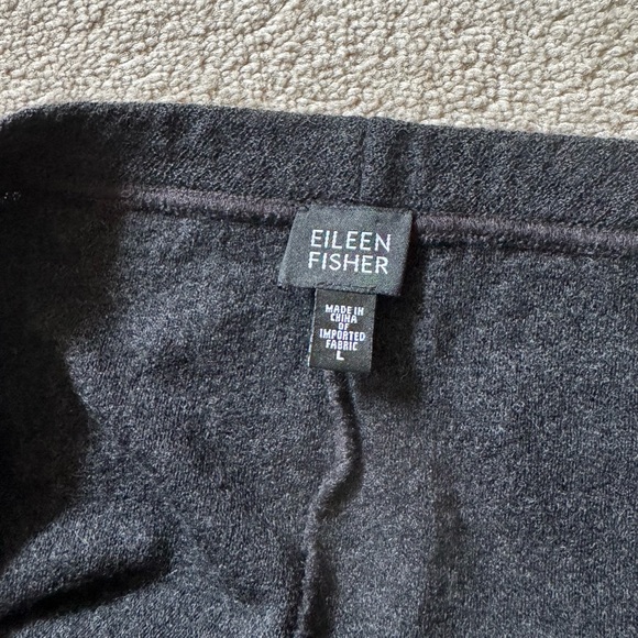 Eileen Fisher Wool Women's Skirt in Gray - Picture 8 of 9